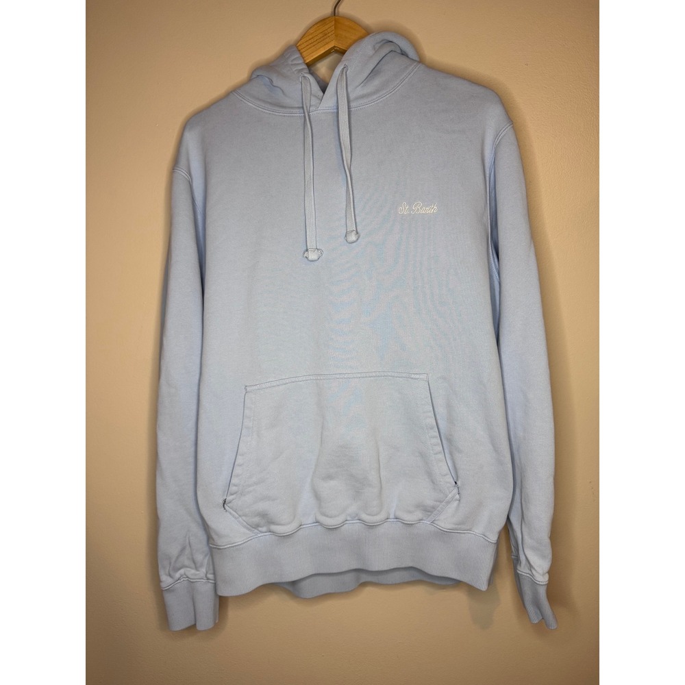 MC2 Saint Barth Blue Pullover Hoodie Mens XL Portugal